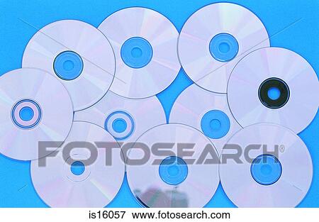 Stock Photo - Compact discs. Fotosearch