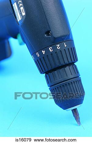 Electric drill View Large Photo Image Stock Photo - Electric drill. Fotosearch