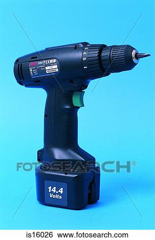 Stock Photograph - Electric drill. Fotosearch