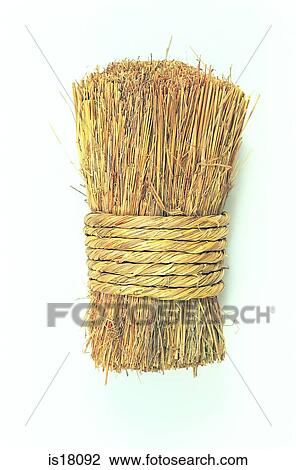 Stock Image - Bundle of straw. Fotosearch