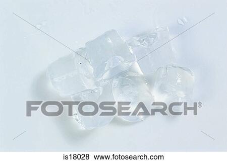 Stock Photo - Ice cubes. Fotosearch