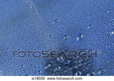 Stock Image - Water droplets. Fotosearch