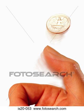 Hand tossing coin View Large Photo Image Stock Image - Hand tossing coin. Fotosearch