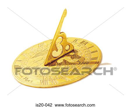 Stock Image - Sundial. Fotosearch