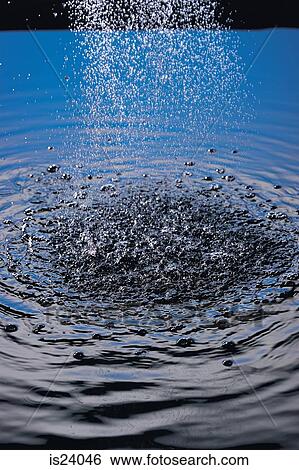 Stock Photograph - Drops and bubbles. Fotosearch
