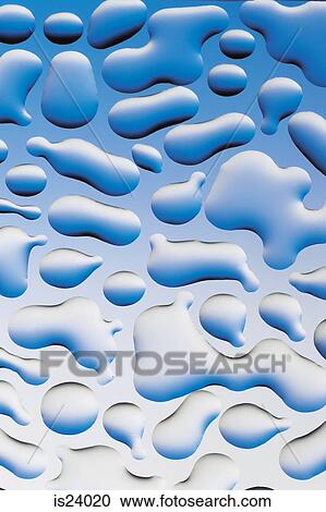 Stock Image - Drops of water. Fotosearch