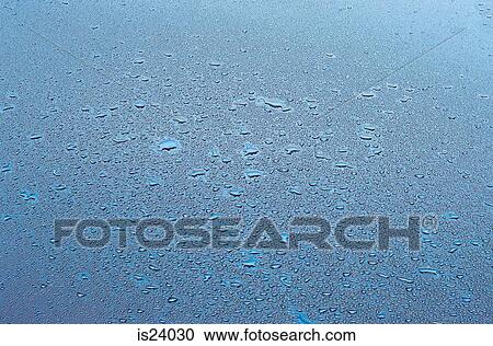 Stock Image - Water droplets. Fotosearch
