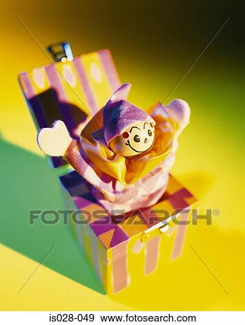 Stock Photo - Jack-in-the-box. Fotosearch