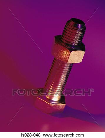 Nut and bolt View Large Photo Image Stock Photo - Nut and bolt. Fotosearch