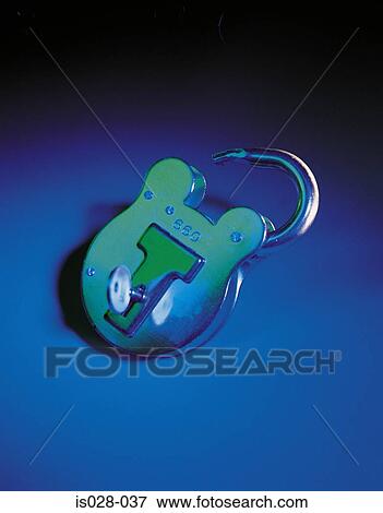 Padlock and key View Large Photo Image Stock Photo - Padlock and key. Fotosearch