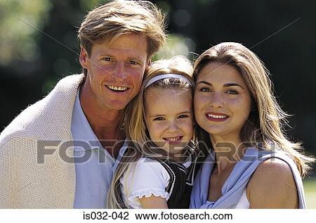 Couple with child View Large Photo Image Stock Image - Couple with child. Fotosearch