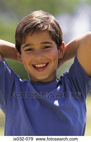 Smiling boy View Large Photo Image Stock Photo - Smiling boy. Fotosearch