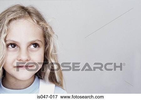 Girl smiling View Large Photo Image Stock Photo - Girl smiling. Fotosearch