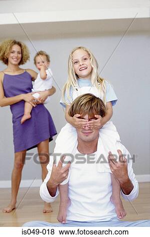 Family playing together View Large Photo Image Stock Photo - Family playing together. Fotosearch