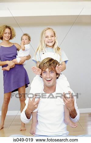Family playing together View Large Photo Image Stock Photo - Family playing together. Fotosearch