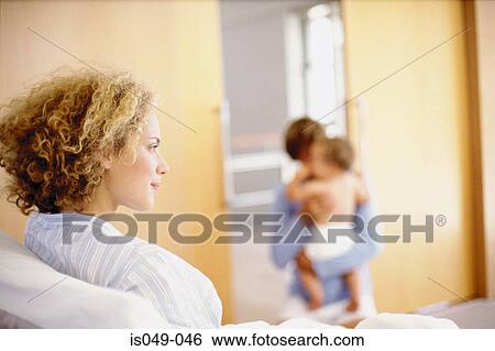 Mother relaxing View Large Photo Image Stock Photograph - Mother relaxing. Fotosearch