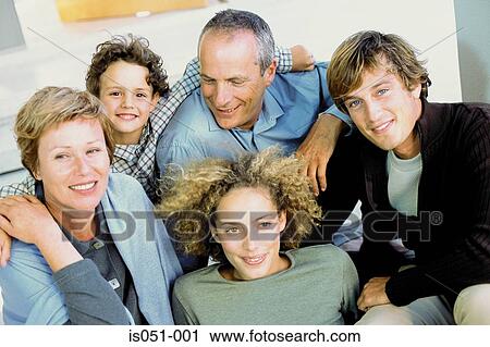 Family Portrait of three generations View Large Photo Image Stock Image - Family Portrait of three generations. Fotosearch