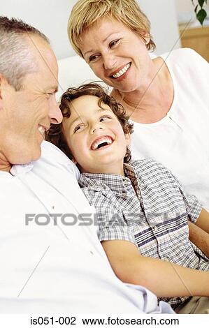 Grandparents with grandson View Large Photo Image Stock Image - Grandparents with grandson. Fotosearch