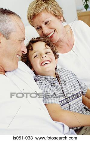 Grandparents with grandson View Large Photo Image Stock Image - Grandparents with grandson. Fotosearch