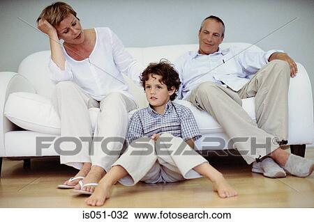 Trendy grandparents with grandson at home View Large Photo Image Stock Image - Trendy grandparents with grandson at home. Fotosearch