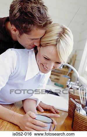 Stock Photograph - Couple in love. Fotosearch