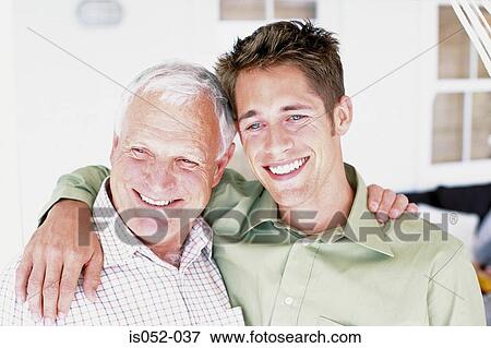 Stock Photo - Father and son. Fotosearch