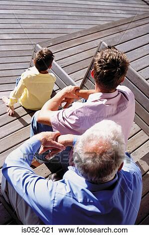 Father, son and grandad View Large Photo Image Stock Image - Father, son and grandad. Fotosearch