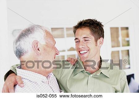Portrait of father and son View Large Photo Image Stock Photography - Portrait of father and son. Fotosearch