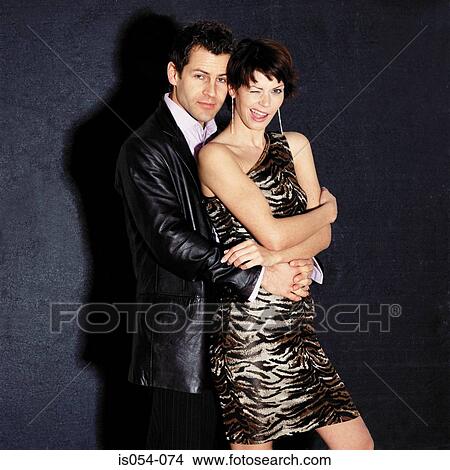 Couple dressed up for a night out View Large Photo Image Picture - Couple dressed up for a night out. Fotosearch