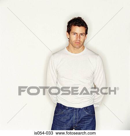 Stock Image - Portrait of a man. Fotosearch