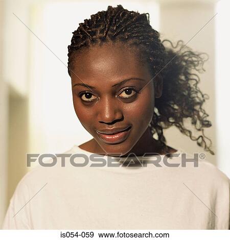 Portrait of a woman View Large Photo Image Stock Photo - Portrait of a woman . Fotosearch