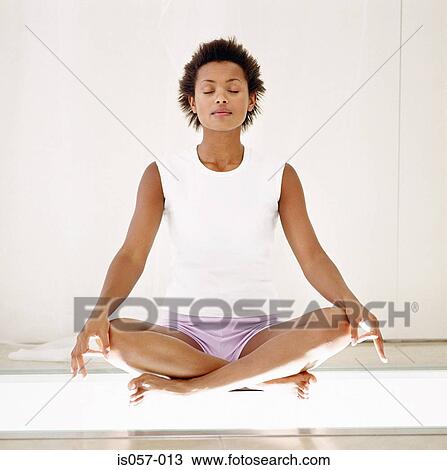 Stock Image - Meditation. Fotosearch