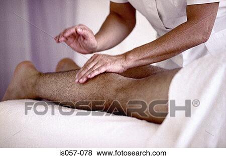 Sports massage View Large Photo Image Stock Photo - Sports massage. Fotosearch