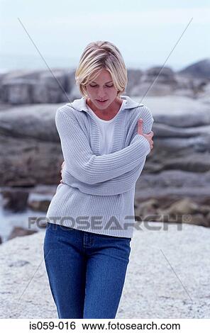 Girl at seaside View Large Photo Image Stock Photograph - Girl at seaside. Fotosearch
