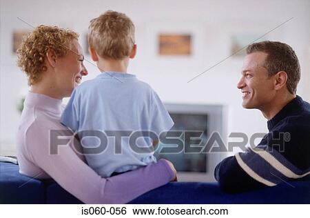 Family at home View Large Photo Image Stock Photograph - Family at home. Fotosearch