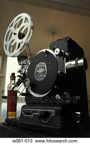 Stock Image - Antique projector. Fotosearch