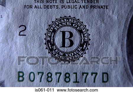 Stock Image - Banknote detail. Fotosearch