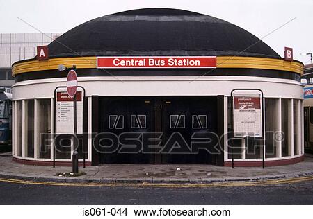 Bus station View Large Photo Image Picture - Bus station. Fotosearch