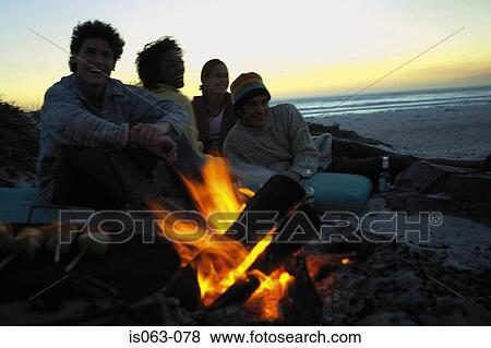 Campfire View Large Photo Image Stock Photo - Campfire. Fotosearch