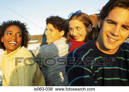Group of friends View Large Photo Image Stock Photo - Group of friends. Fotosearch