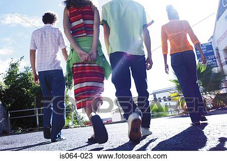 Stock Image - Group of friends. Fotosearch