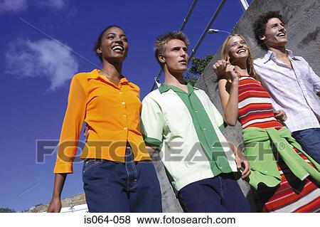 Group of friends View Large Photo Image Stock Photo - Group of friends. Fotosearch