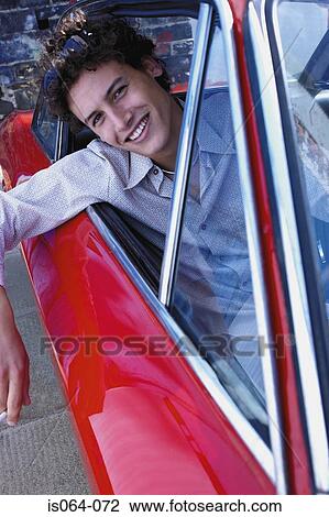 Man in car View Large Photo Image Stock Image - Man in car. Fotosearch