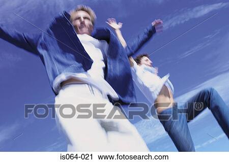 Men leaping View Large Photo Image Stock Image - Men leaping. Fotosearch