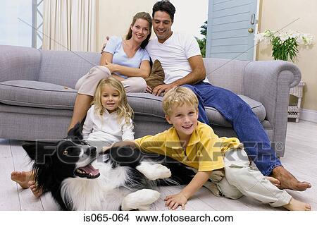 Family at home View Large Photo Image Picture - Family at home. Fotosearch