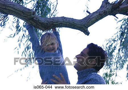 Picture - Father and daughter. Fotosearch