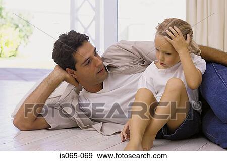Father and daughter View Large Photo Image Stock Photo - Father and daughter. Fotosearch