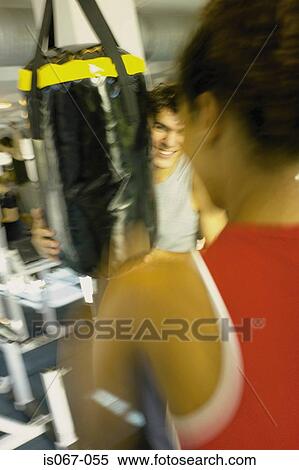 Woman boxing View Large Photo Image Stock Photography - Woman boxing. Fotosearch