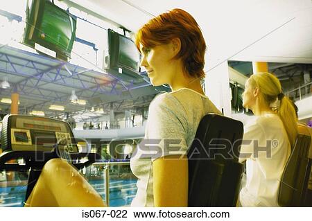 Women cycling View Large Photo Image Stock Image - Women cycling. Fotosearch