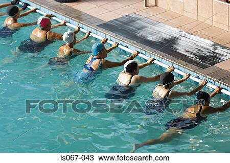 Women swimming View Large Photo Image Stock Image - Women swimming. Fotosearch